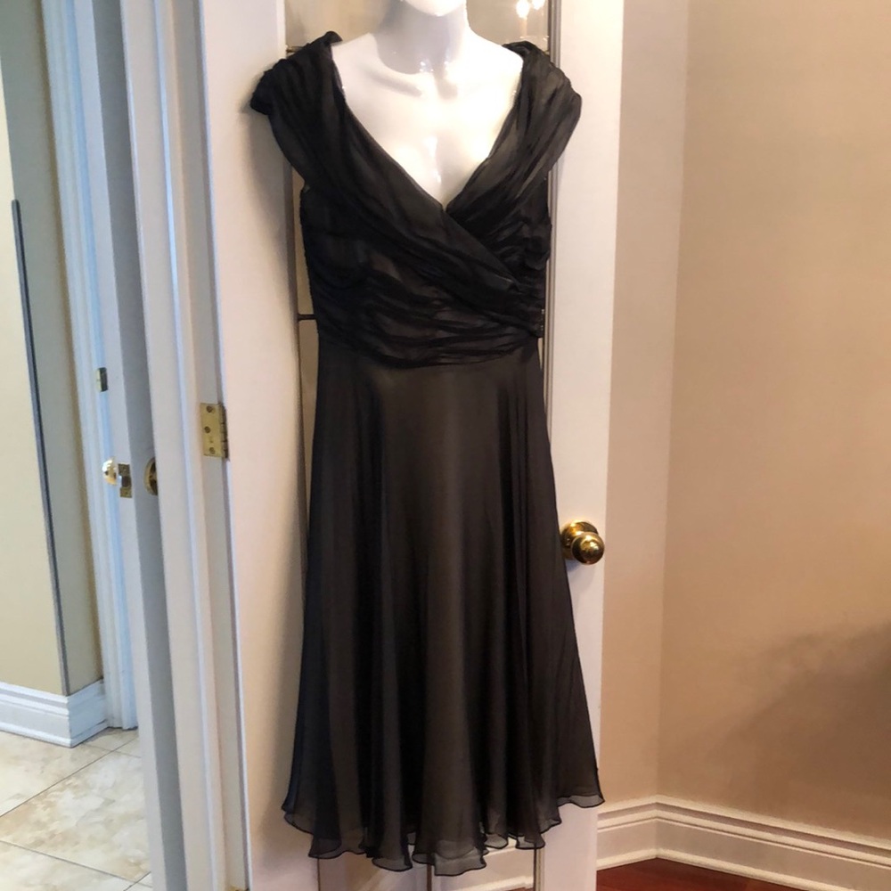 Sunny Choi Silk Evening Dress